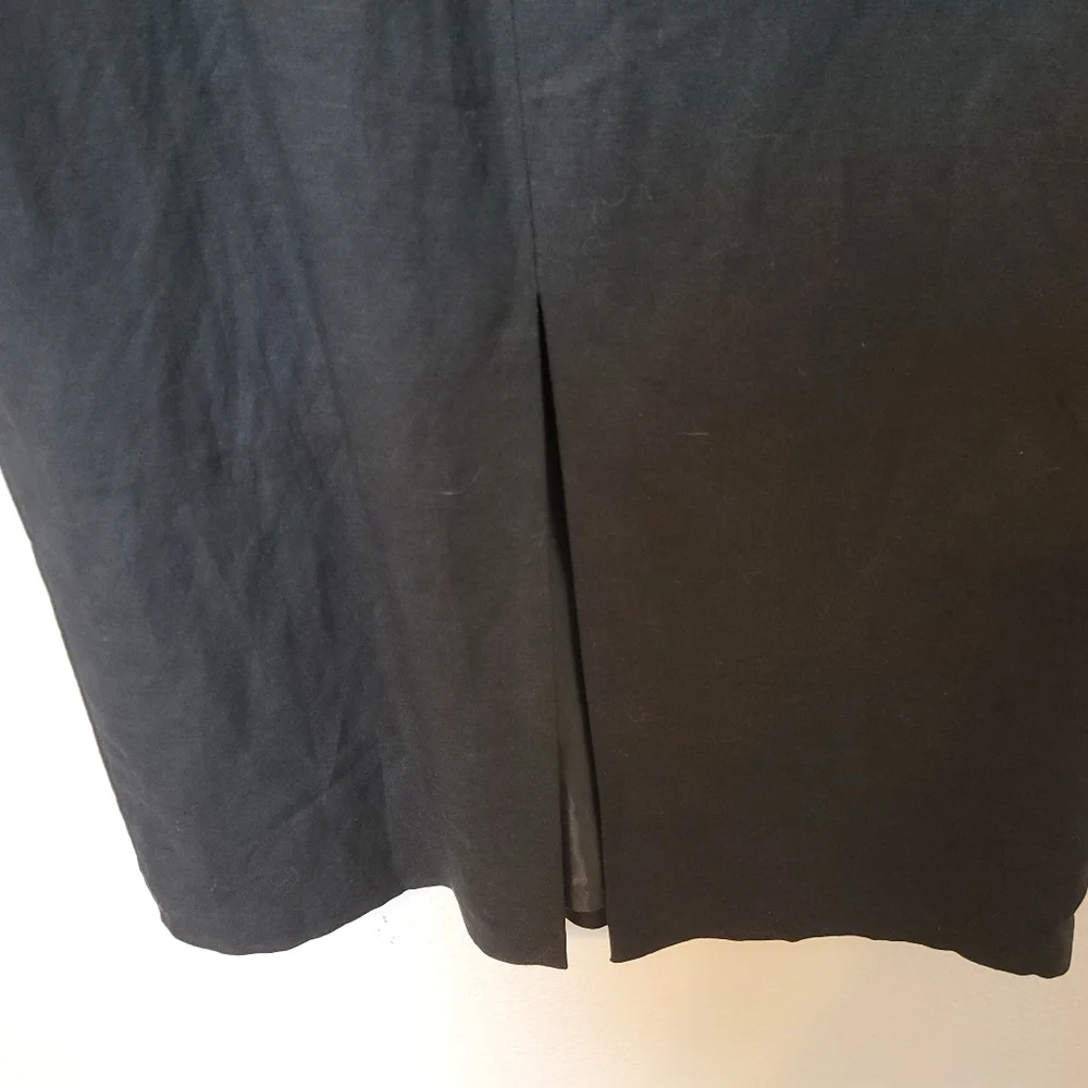 Jessica Howard VTG Black 2 Piece Maxi Dress Sz 8 Petite